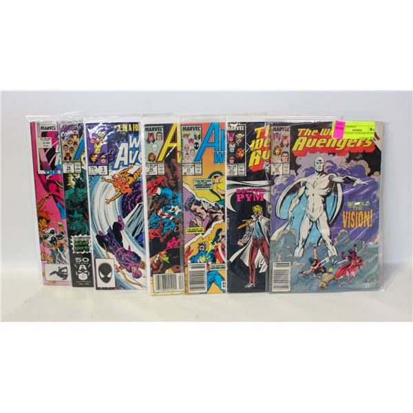 7 WEST COAST AVENGERS BOOKS
