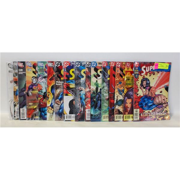 17 MODERN SUPERMAN COMICS
