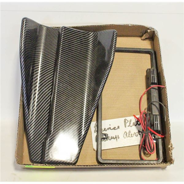 LOT OF CAR FRONT WIND DEFLECTORS AND