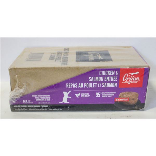 PAST BB CASE ORIJEN CHICKEN&SALMON KITTEN FOOD