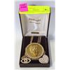 Image 1 : ESTATE NECKLACES & LARGE LION IN BOX-ESTATE