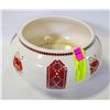 Image 1 : UKRAINIAN DECOR BOWL (VEGREVILLE CERAMIC COTTAGE)