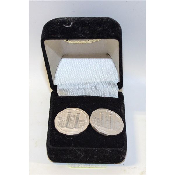 CUFF LINKS ROYAL CANADIAN MINT