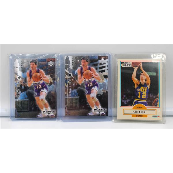 JOHN STOCKTON BASKETBALL CARDS NBA