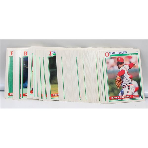 BASEBALL ROOKIE PROSPECT CARDS 91