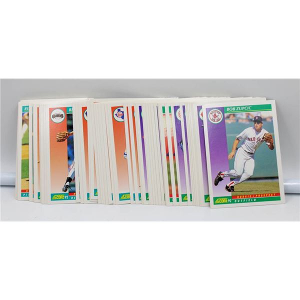BASEBALL ROOKIE PROSPECT CARDS 92