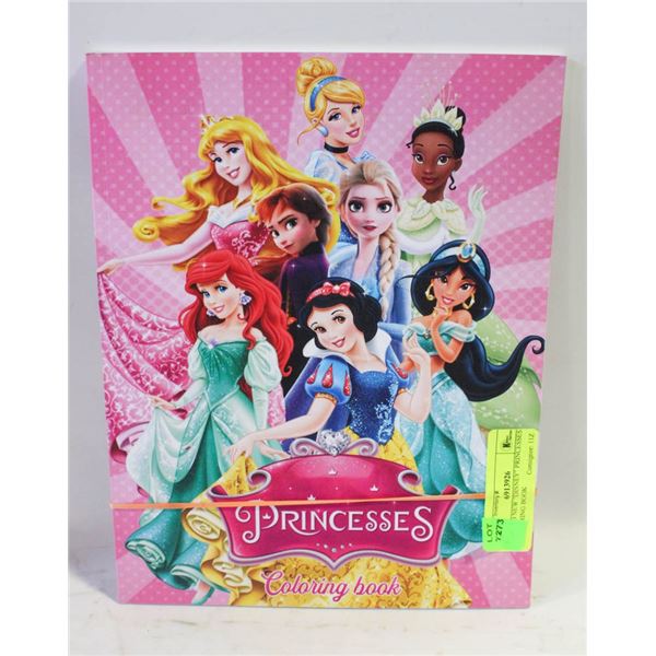 BRAND NEW "DISNEY" PRINCESSES COLORING BOOK