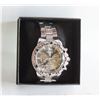 Image 1 : LADIES FASHION WATCH; GENEVA BLING STYLE SILVER