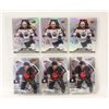 Image 1 : 6 LEON DRAISAITL ALLURE REFRACTOR CARDS
