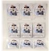 Image 1 : 9 CREDENTIALS LEON DRAISAITL FOIL CARDS