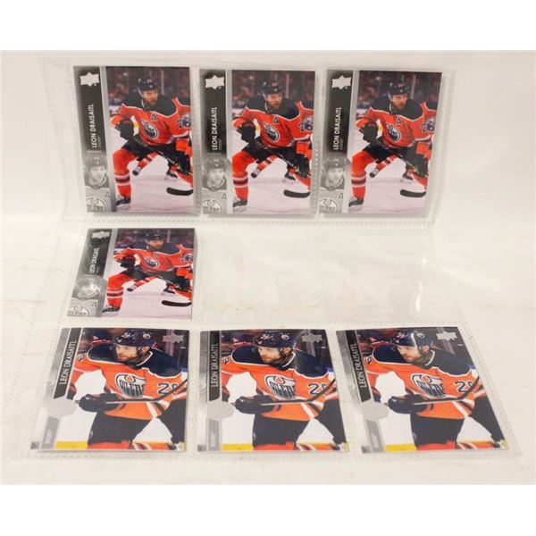 7 LEON DRAISAITL CARDS
