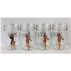 Image 1 : LOT OF 4 VINTAGE SAILOR JERRY RUM NOVELTY JARS/