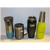 Image 1 : FLAT OF METAL DRINKING CUPS FOR HOT AND COLD