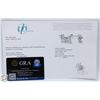 Image 2 : #2605-3.00 CT TW CT GRA CERTIFIED ROUND BRILLIANT