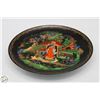 Image 1 : RUSSIAN FAIRY TALE PALEKH PLATE, 1988