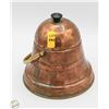 Image 1 : VINTAGE BRASS TOBACCO JAR