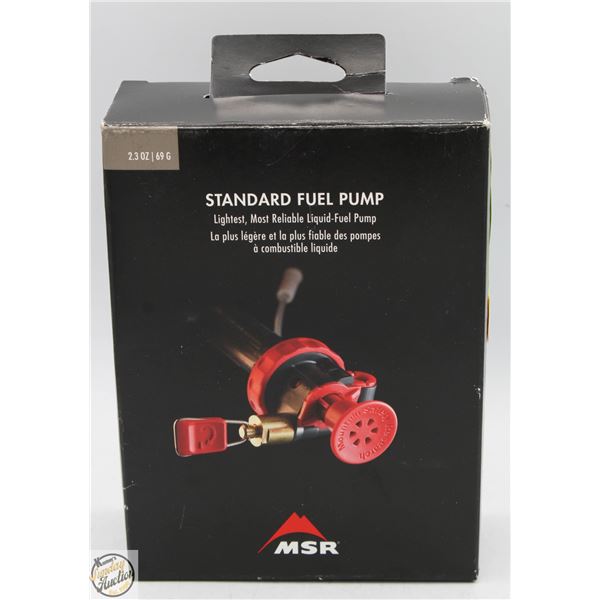 MSR STANDARD FUEL PUMP FOR A AN MSR HIKING STOVE