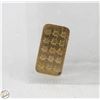 Image 2 : 1G BASE METAL BAR WITH 100 MILLS .999 GOLD PLATE