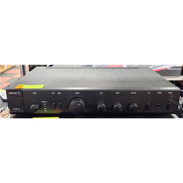 ARCAM ALPHA 6 PLUS INTEGRATED AMPLIFIER PHONO