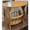 Image 2 : VINTAGE COFFEE TABLE BROWN - 48" X 15" &