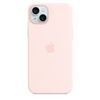 Image 1 : NEW WITH BOX IPHONE 15 PLUS SILICONE CASE PINK