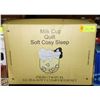 Image 1 : BRAND NEW MILK CUP QUIT SOFT COSY SLEEP TWIN