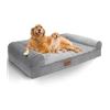 Image 1 : BRAND NEW SYTOPIA VELVET FABRIC BED FOR PETS BROWN