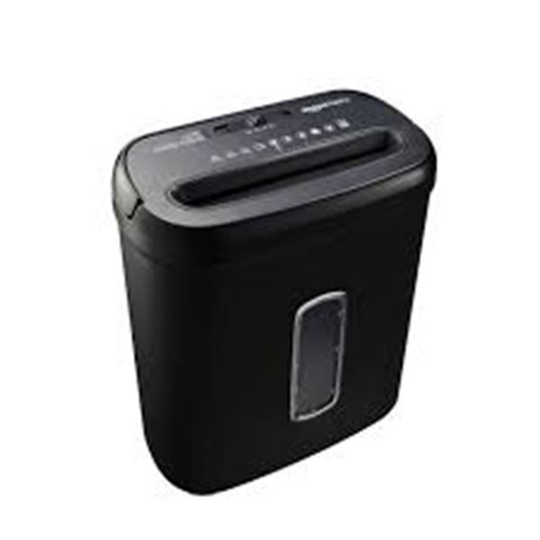 NEW WITH BOX AMAZON BASICS 8-SHEETS SHREDDER COMPA