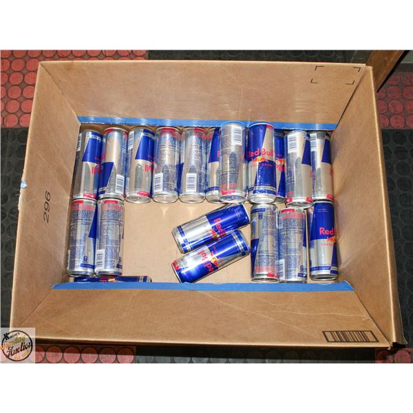 NEW BOX OF 29X 355ML RED BULL ENERGY DRINK
