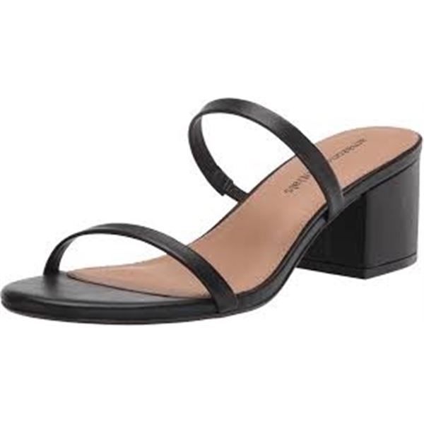 NEW AMAZON ESSENTIALS BLACK FAUX LEATHER 7.5