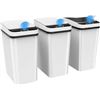 Image 1 : NEW 3 PACK SMART TRASH CAN