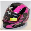 Image 1 : NEW PHX CYCLONE HELMET GLOSS PINK YOUTH SZ M