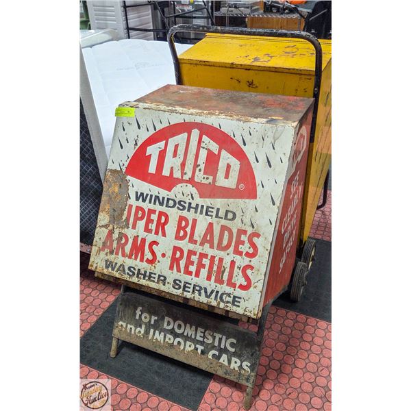 VINTAGE TRICO METAL MAN CAVE CABINET-ESTATE