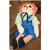 Image 1 : RAGGADY ANDY DOLL APPROX 30 INCHES TALL