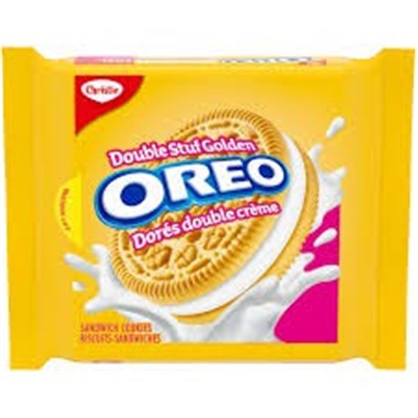 NEW 3 X 261G OREO DOUBLE STUF GOLDEN