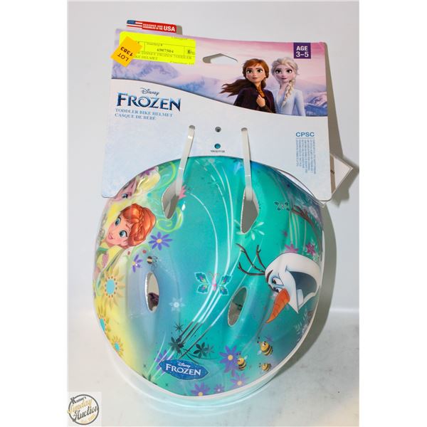 NEW DISNEY FROZEN TODDLER BIKE HELMET