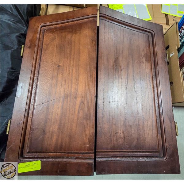 EMPTY DART BOARD CABINET