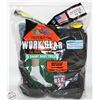 Image 1 : SHORT BLACK BOOT CREW SOCKS 12-16 SIZE 6-PACK FRUI