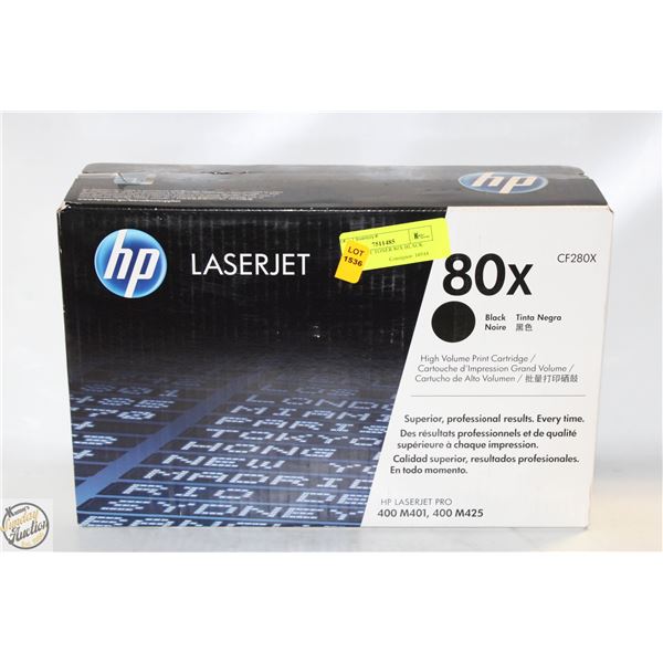 HP LASERJET TONER 80X BLACK