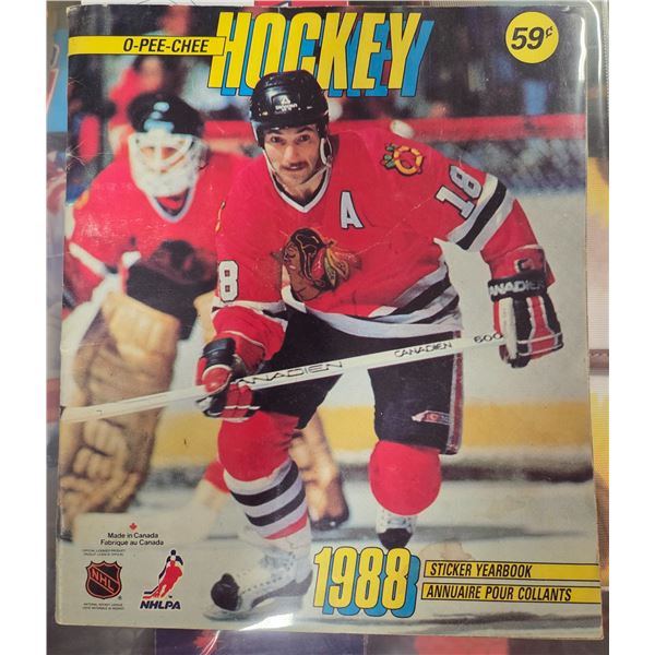 VINTAGE 1988 O-PEE-CHEE HOCKEY