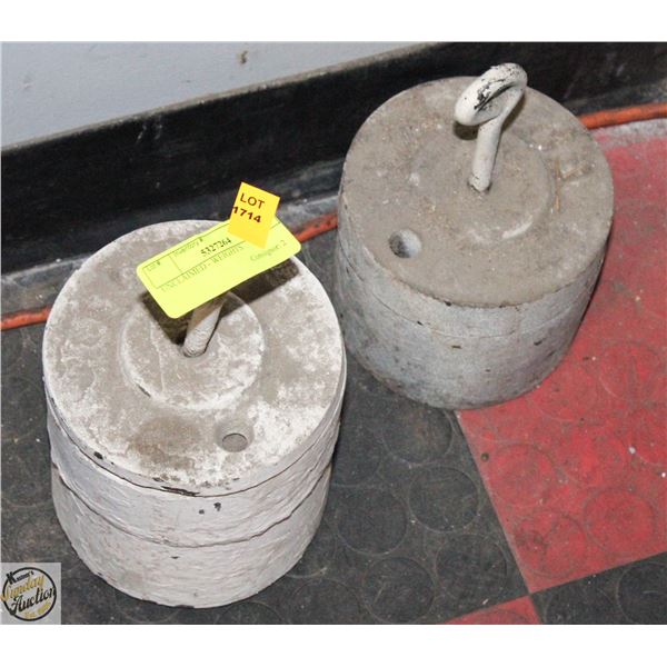 UNCLAIMED - WEIGHTS