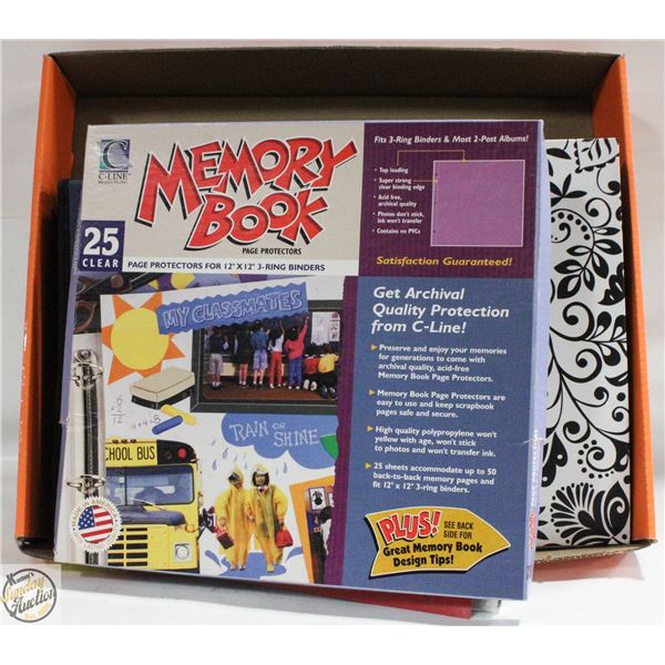 MEMORY BOOK FLAT WITH BINDER