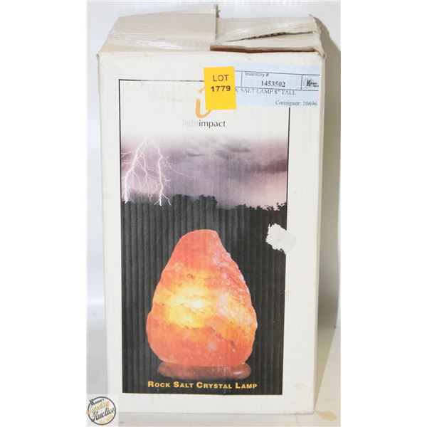 ROCK SALT LAMP 8" TALL
