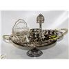 Image 1 : ESTATE SERVING TRAYS SILVER PLATED ALL TOGETHER
