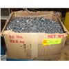 Image 1 : HARDWARE FASTENERS- LARGE LOT ASSORTED