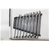 Image 1 : VINTAGE SNAP-ON COMBINATION WRENCHES ON STAND