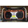 Image 1 : LARGE RIDGID WORK RADIO W/ BLUETOOTH DONGLE