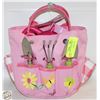 Image 1 : MY FIRST GARDEN PINK GARDEN TOOL-SET