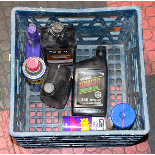 LOT OF AUTO FLUIDS