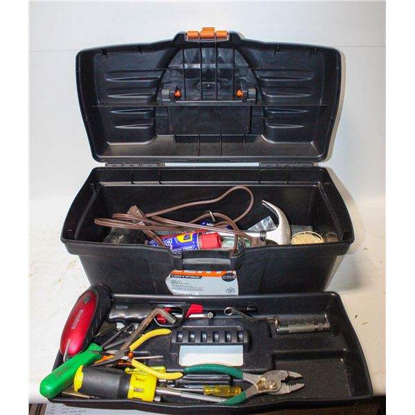 CERTIFIED BRAND TOOL BOX W/TOOLS